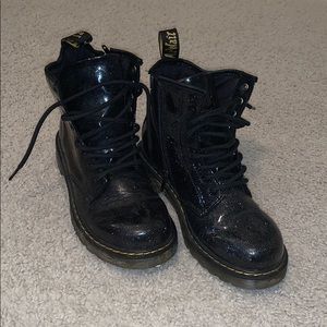 Doc martens glitter